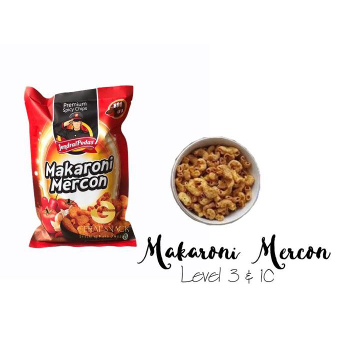 

Makaroni Mercon Jendral Pedas - Asin Level 3