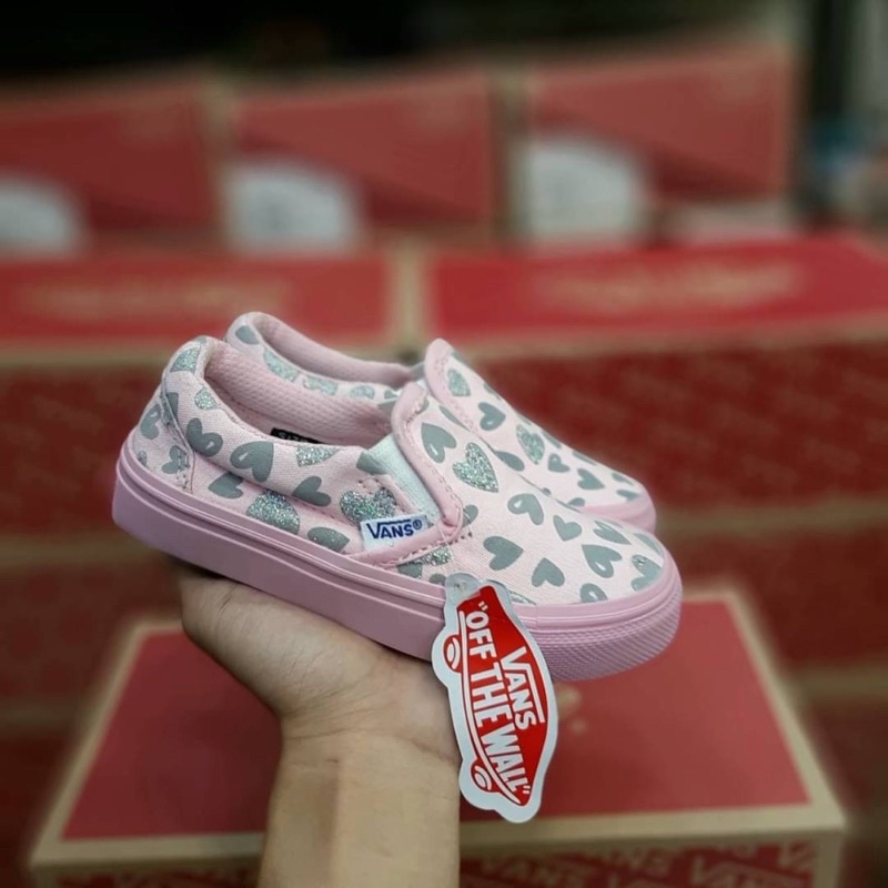 Sepatu vans slip on kids love sepatu anak anak sepatu baby