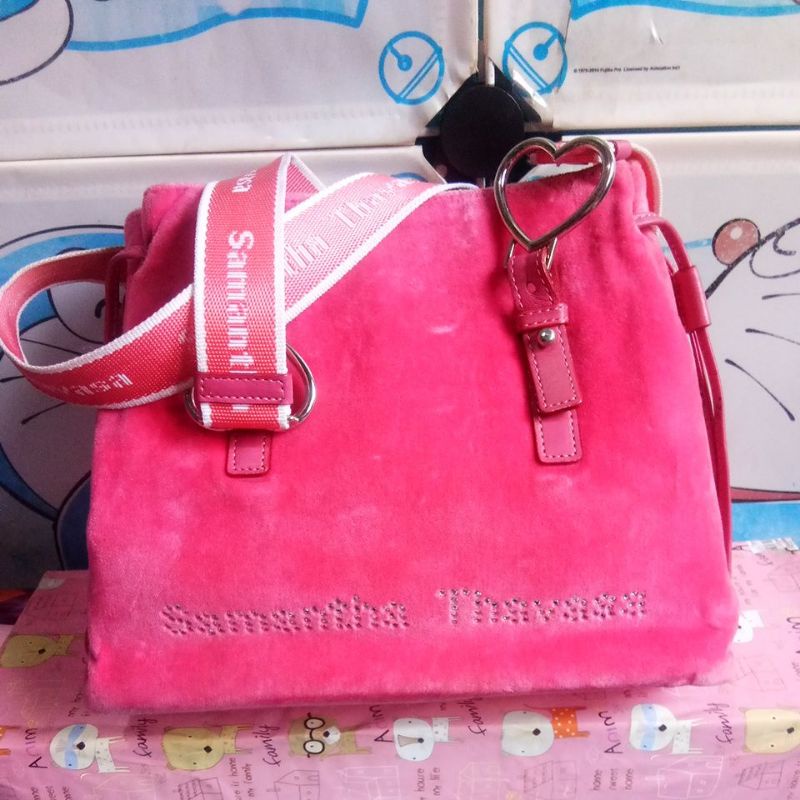 preloved brand samantha thavasa pink