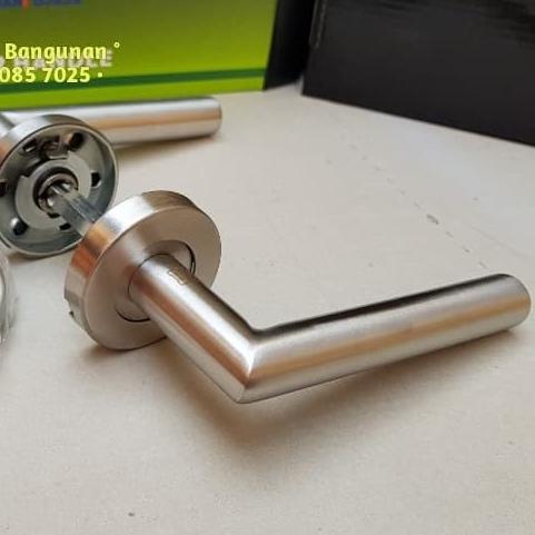 ☜ Handle Handel Gagang Kunci Pintu Pisah Belleza HRES 858 bkn Solid HRE ←
