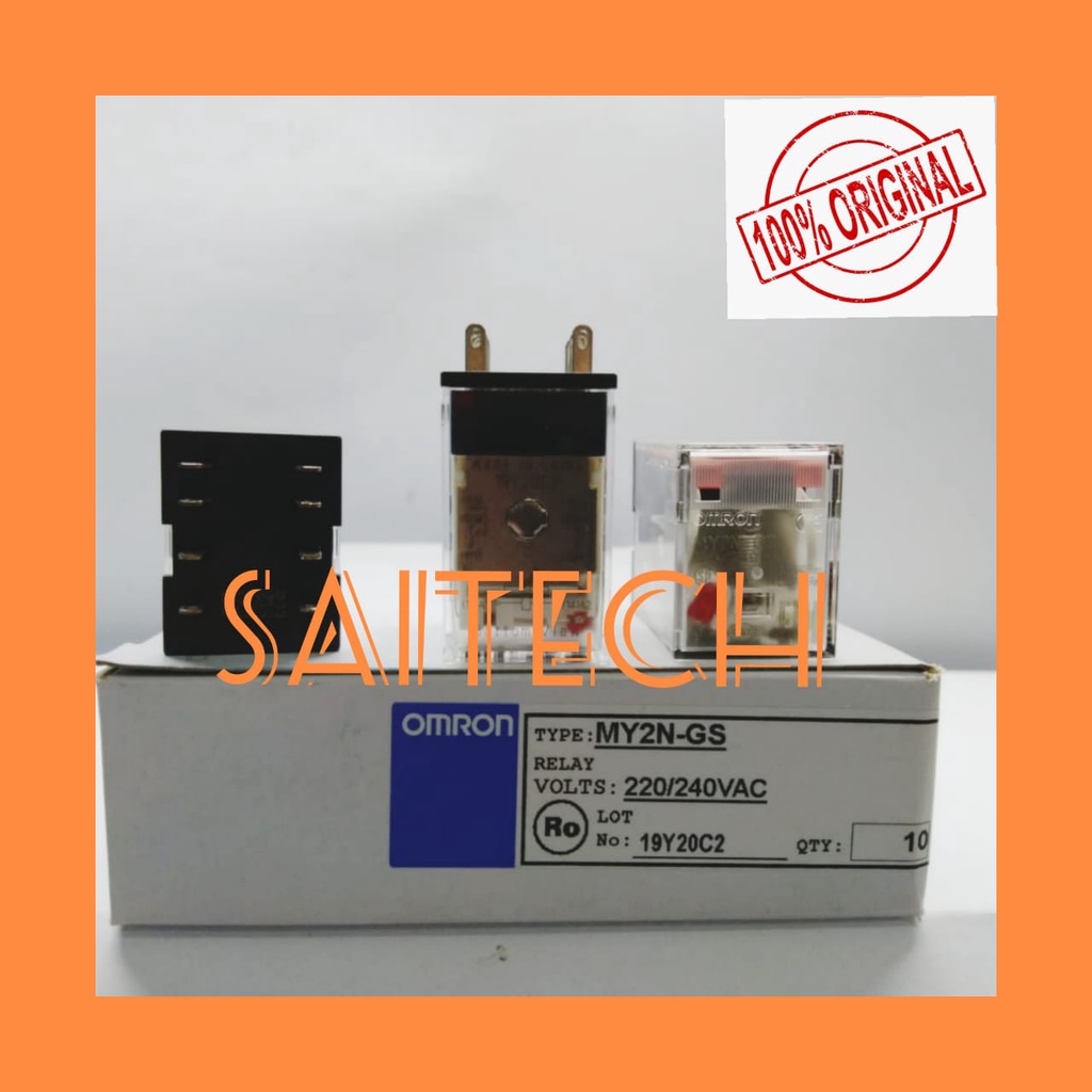 Relay Omron MY2N-GS-220VAC MY2NGS 220VAC