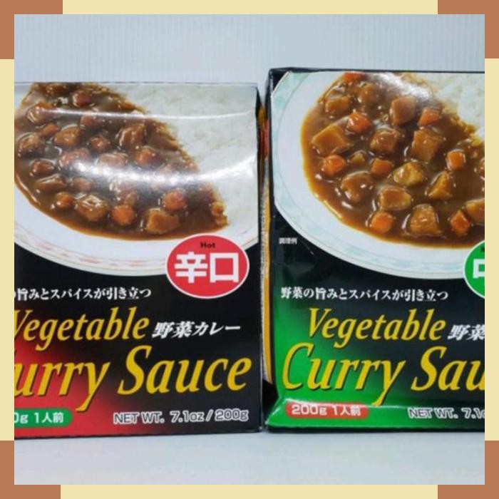 

Japanese Style Daiso Vegetable Curry Sauce Kari Sayur Jepang