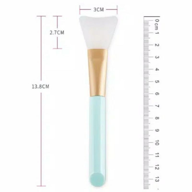 SILICONE BRUSH KUAS MASKER SILIKON SPATULA MASKER SENDOK MASKER