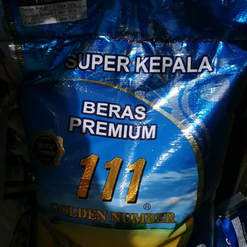 

Beras premium 111 10kg