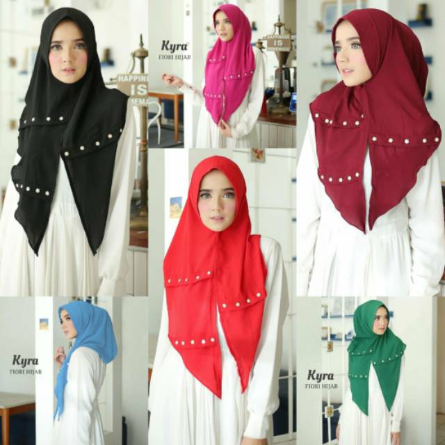 Hoodie Kyra original Fiori Hijab