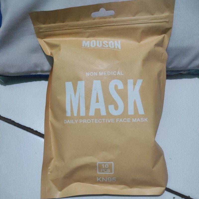Masker KN95 Mouson Warna Peach