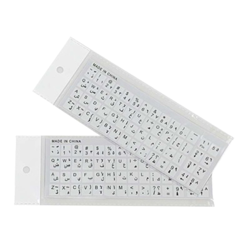 Cre Stiker Keyboard Pengganti Motif Huruf Arab Untuk Laptop