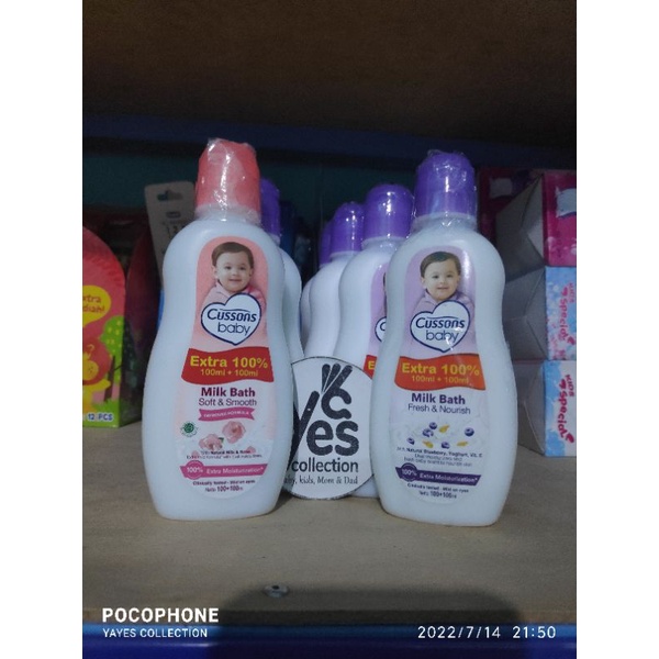 Cussons baby sabun cair bayi 200 ml Botol Cuson Cussons Pink Ungu 400 ml milk bath mild cusson