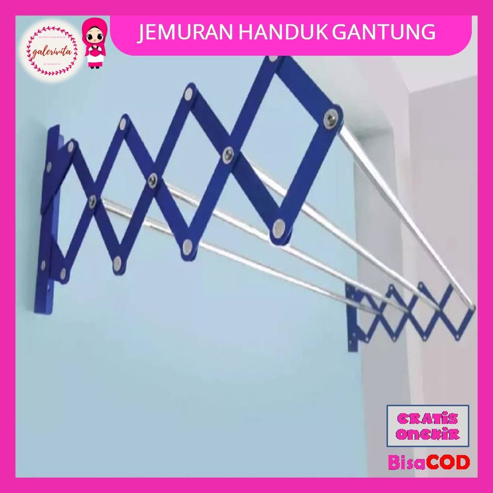 Jemuran Handuk Gantung Dinding / Jemuran Handuk Dinding