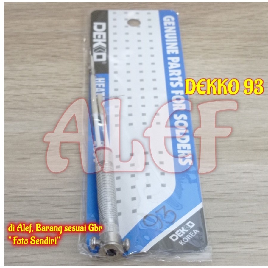 Elemen solder dekko 93 genuine 25-80 Watt