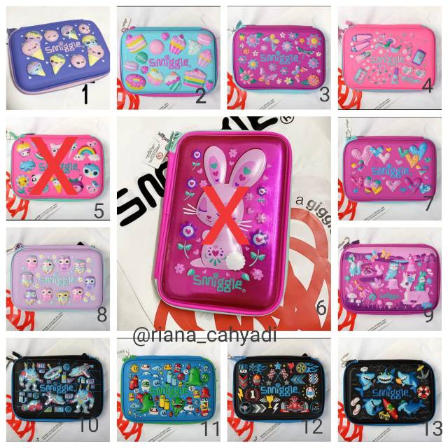 

Smiggle pencil organizer tempat pensil anak