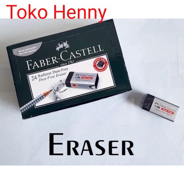 

tulis-alat-paket- hapusan faber castell hitam besar ... 1 pcs -paket-alat-tulis.