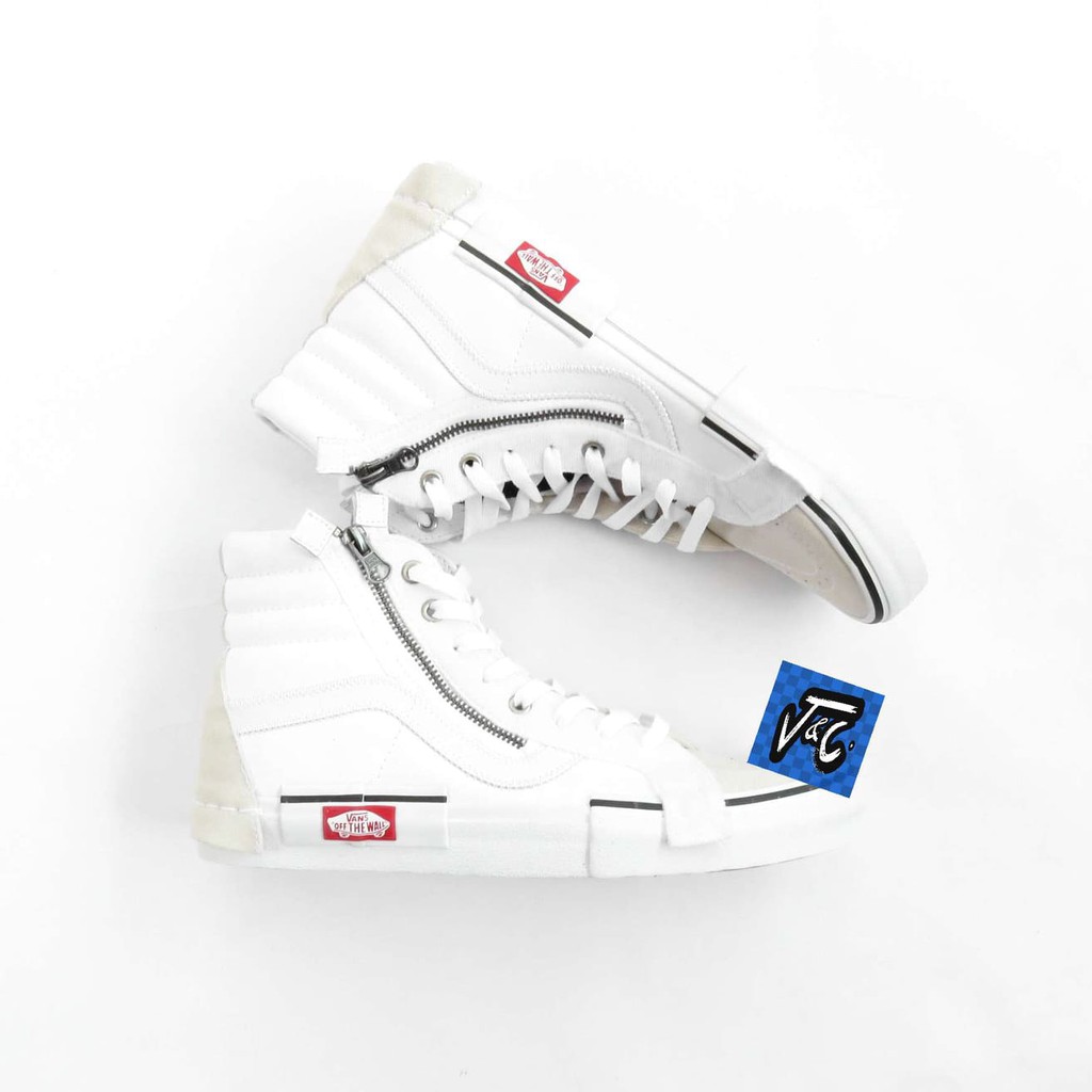 Sepatu Vans Sk8 Hi Reissue Cut And Paste CAP White Murah