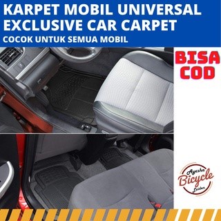Karpet Mobil Universal 4 PCS Keset Mobil Karpet Mobil Avanza Brio Innova Ertiga BRV CRV HRV Jazz Kij