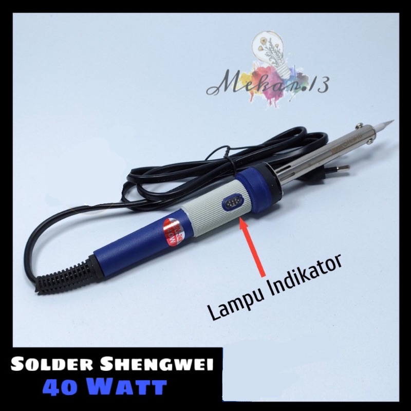 Shengwei Solder Listrik Premium 40 Watt &amp; 60 Watt / Solder Premium