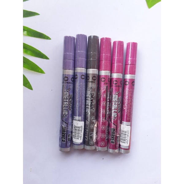 

Snowman Metalic Marker Spidol Permanen Satuan