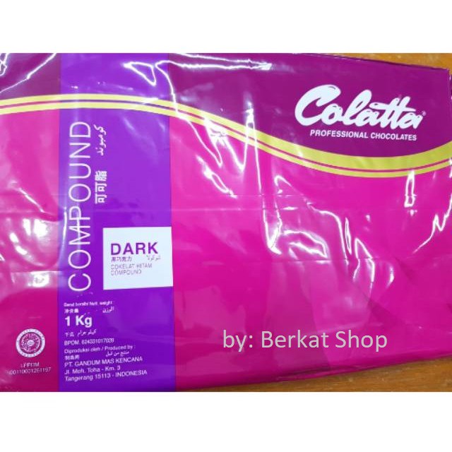 

Cokelat Colatta Dark Chocolate 1kg