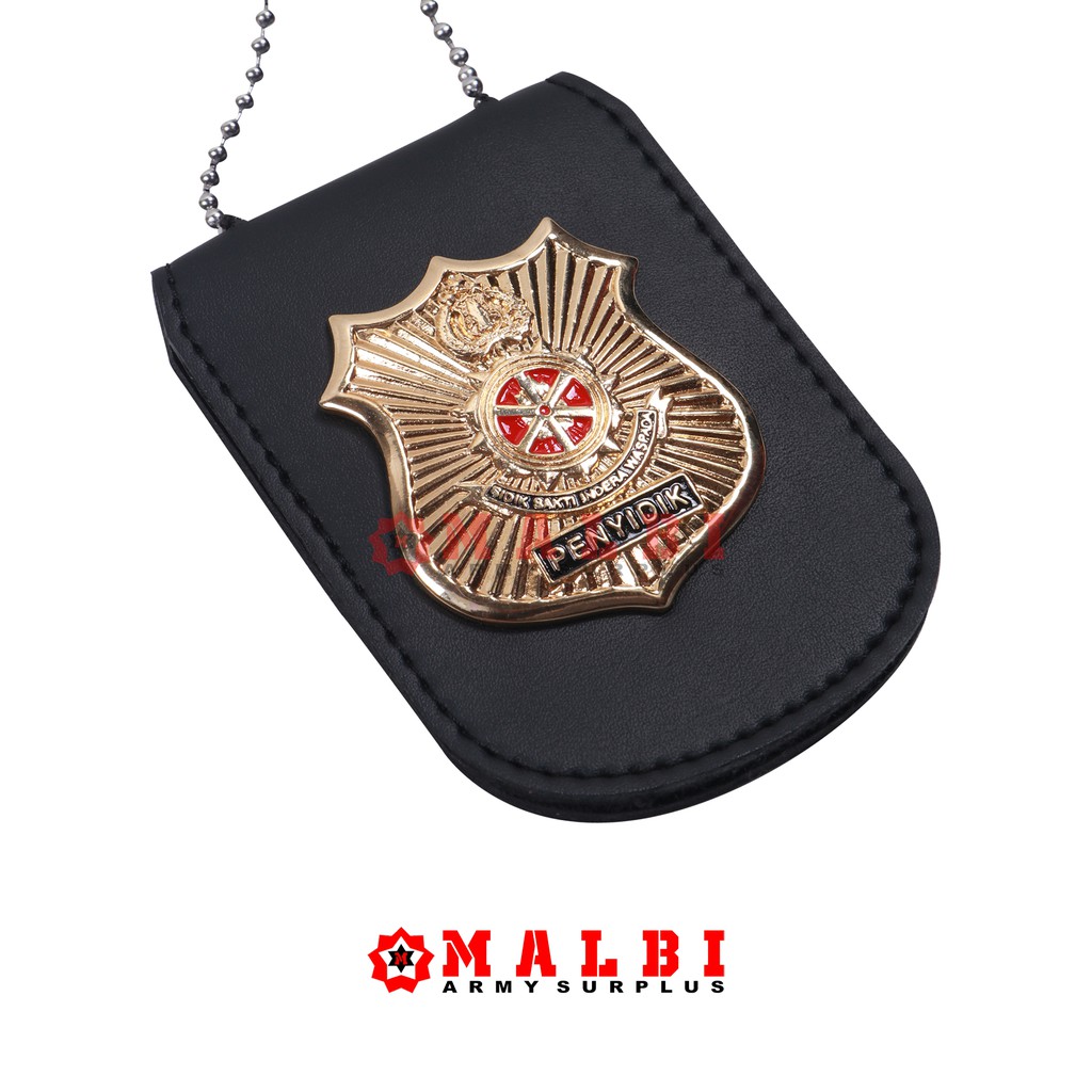 ID CARD Name Tag Kalung Logo Penyidik Reskrim Intel