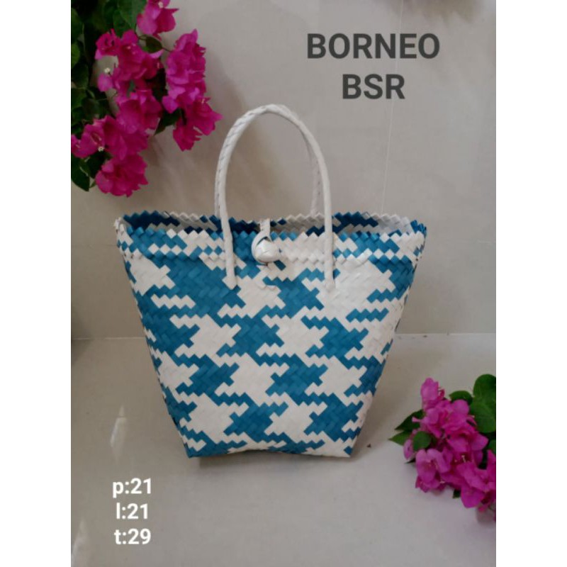 tas anyaman borneo