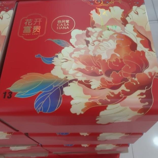 

%$%$%$%$] Casahana mooncake blossom delight isi 8pcs import malaysia ORIGINAL