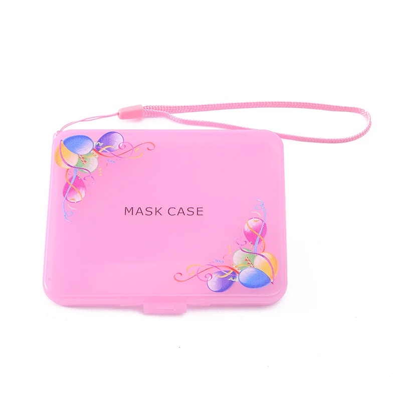 [Student dustproof and waterproof mask box ][Colorful mask storage box ][Portable Reusable mask storage bag ]