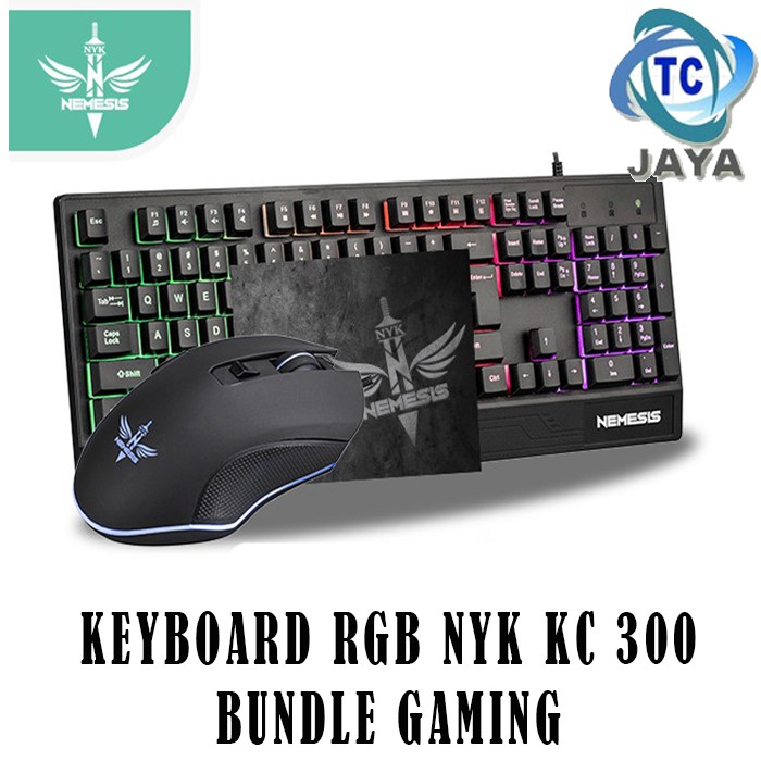 KEYBOARD GAMING COMBO NYK NEMESIS DRAKE KC- 300 - BUNDLE GAMING