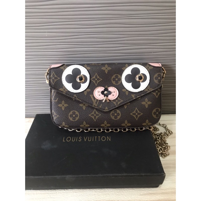 preloved tas lv pochette sling bag