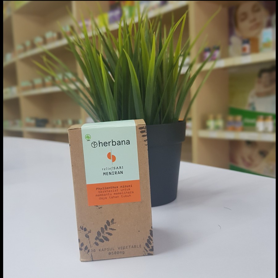 Jual Herbana Relief Sari Meniran 30 Kapsul Chanca Piedra Shopee