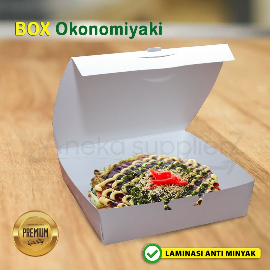 Kotak Box Okonomiyaki | Siomay | Dimsum | Cilok