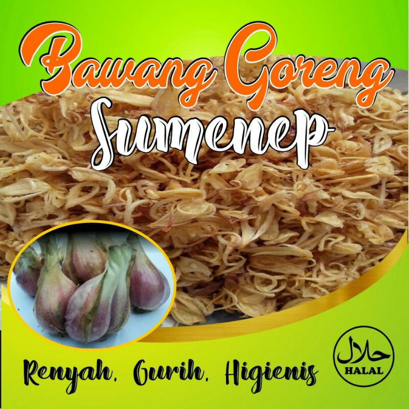 

Bawang goreng sumenep & bawang putih goreng