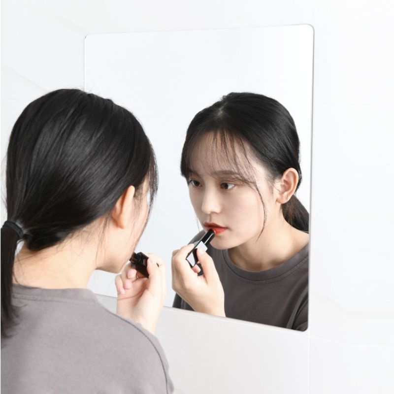 Cermin Stiker Dinding /Wall Stiker Cermin Dekorasi Dinding /Stiker Cermin Oval Stiker Dinding Cermin