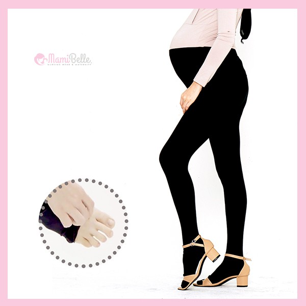 

Mamibelle Lexi Celana Legging Ibu Hamil Black Spandex Rayon Premium