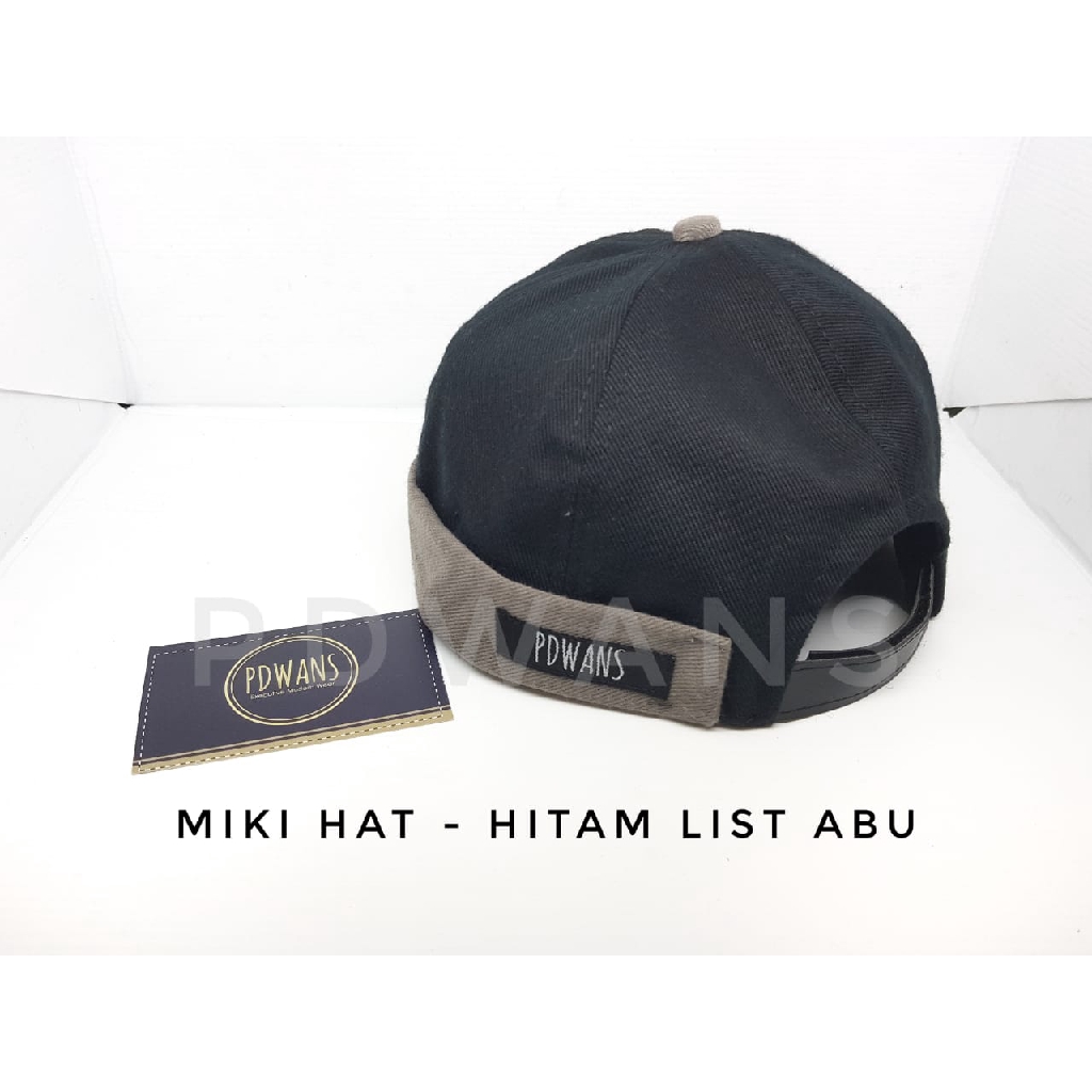 Miki Hat Peci Cap Beanie by PDWANS