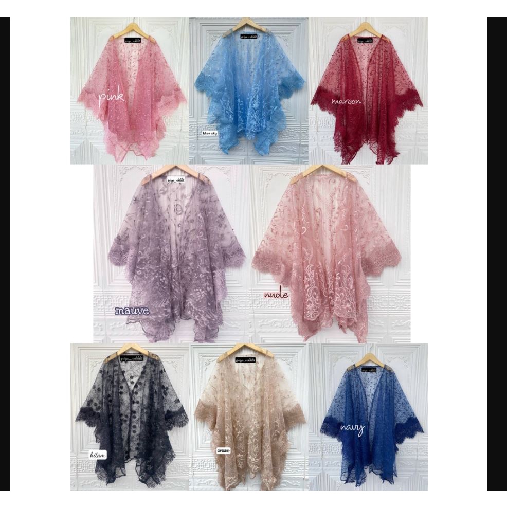Busana wanita kekinian atasan wanita baju tradisional pakaian wanita modern Kebaya cape outer cardin