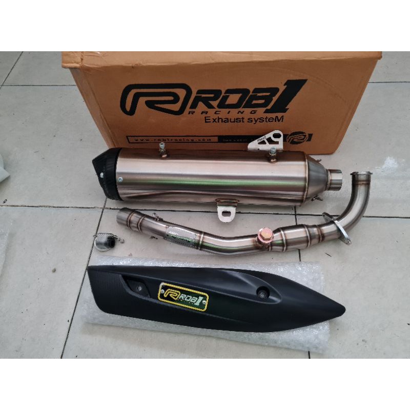 knalpot rob1 vcap megaboom nmax new 2020/aerox new 2021 bore up