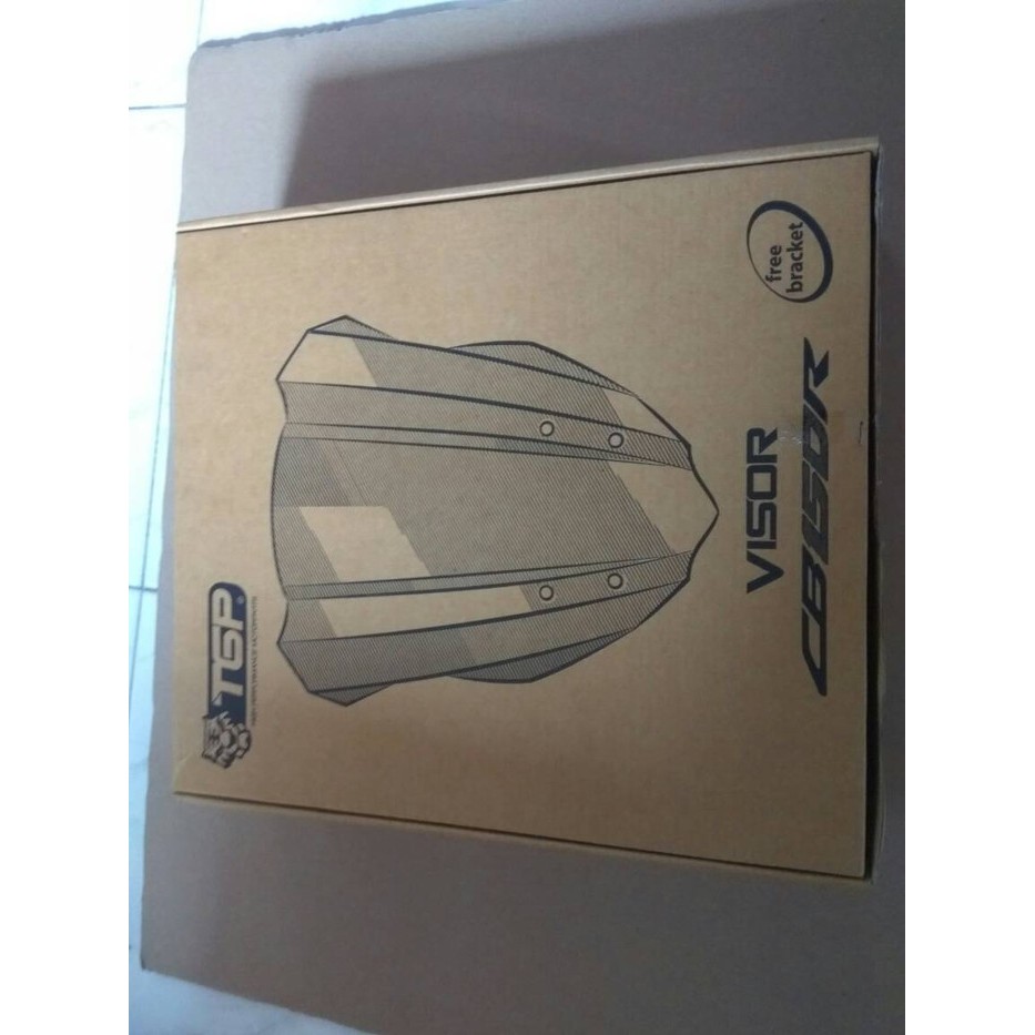 Visor Honda CB 150R 150 R Facelift New Aksesoris Variasi Windshield Tebal