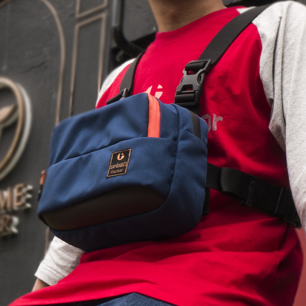 Skive Series | Tas Dada Slempang Multifungsi Chest Rig Pria Wanita Slingbag | Urban Factor x FORIND