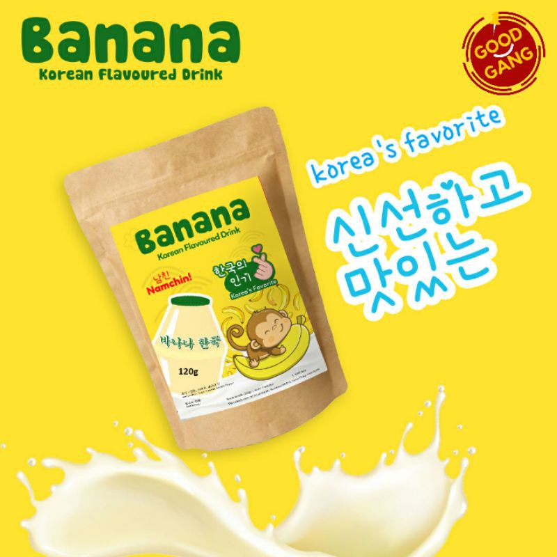 Namchin Banana Milk Korean Drink Original