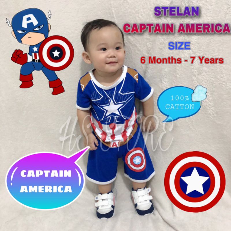 HARGA GROSIR !! STELAN KAOS SUPERHERO ANAK / SET KAOS ANAK / SETELAN KAOS ANAK / SETELAN  ANAK