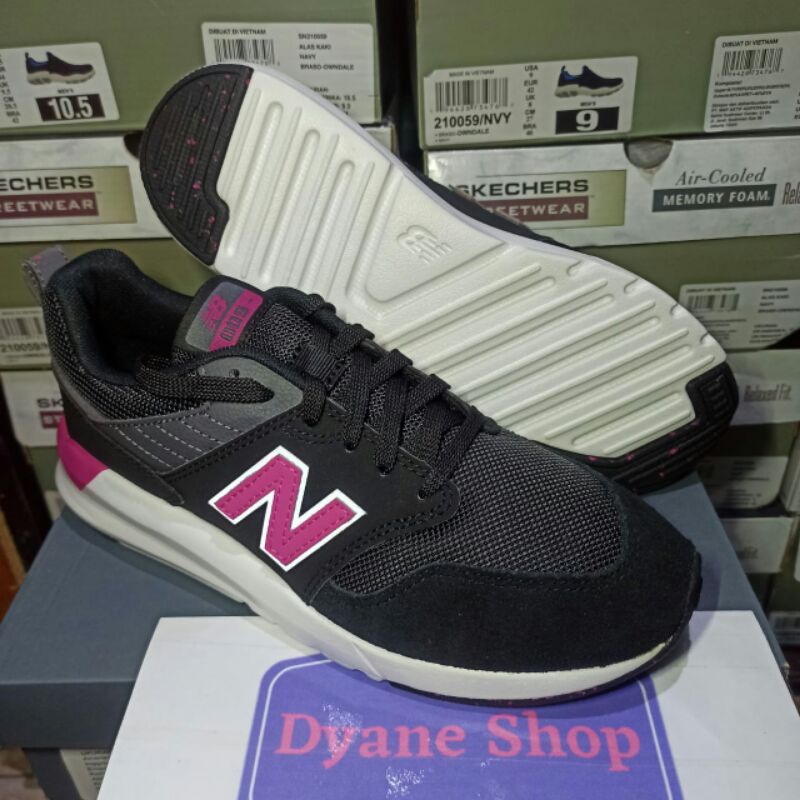 New Balance WS009OB1 Women's Sneaker Shoes - Black Original