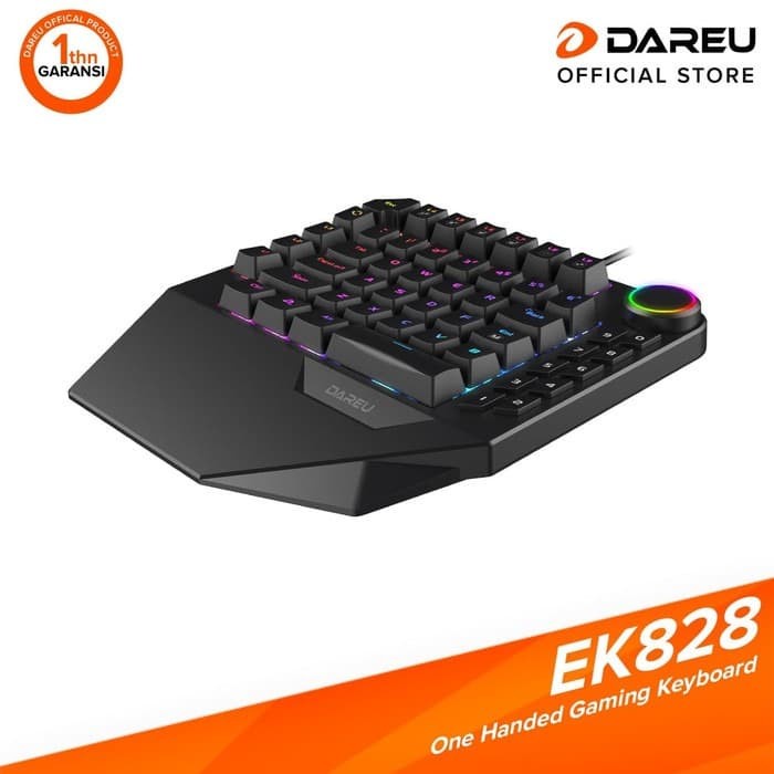 DAREU EK-828 Single Hand Mechanical Keyboard / Dareu EK828