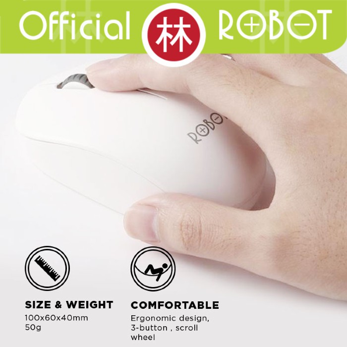 Robot M210 2.4G Wireless Optical Mouse