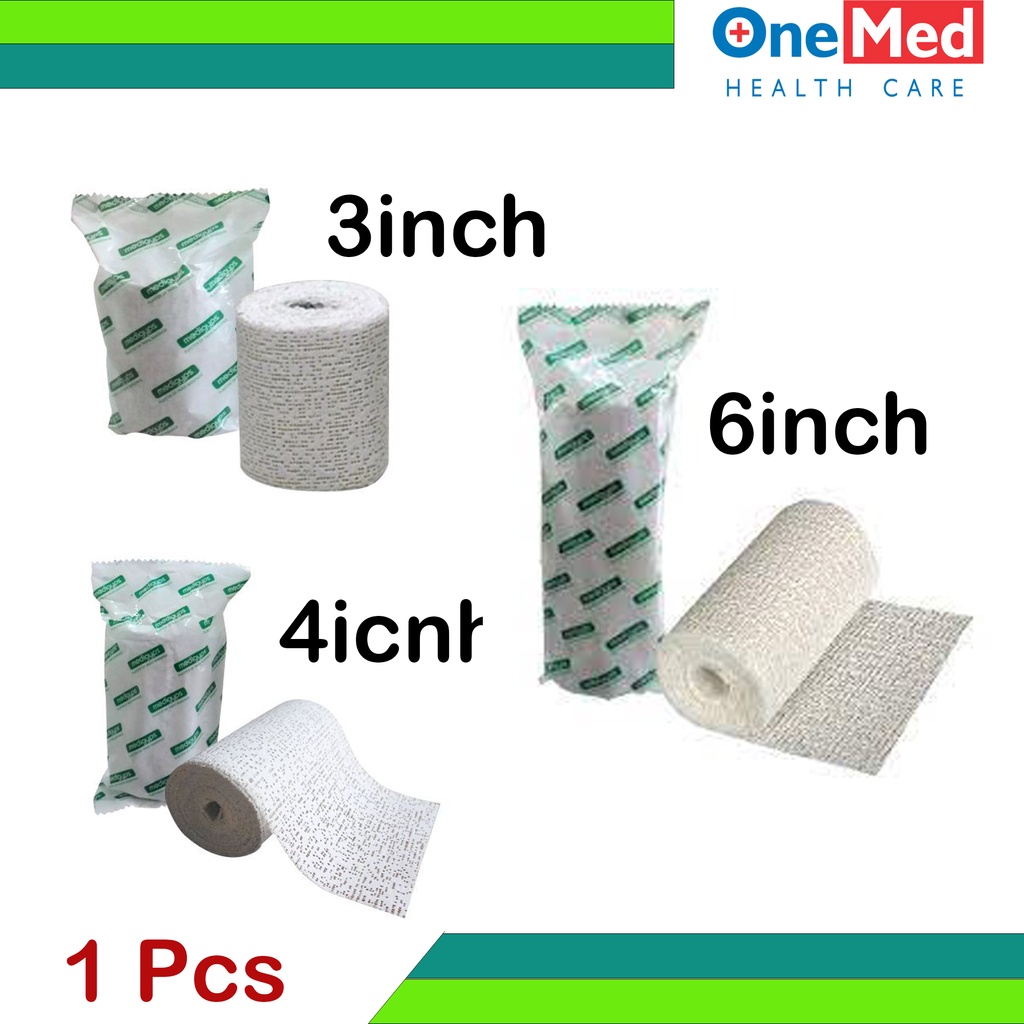 Onemed Perban Elastis Patah Tulang Tangan Kaki Lutut Medigyps 3inch 4inch 6inch