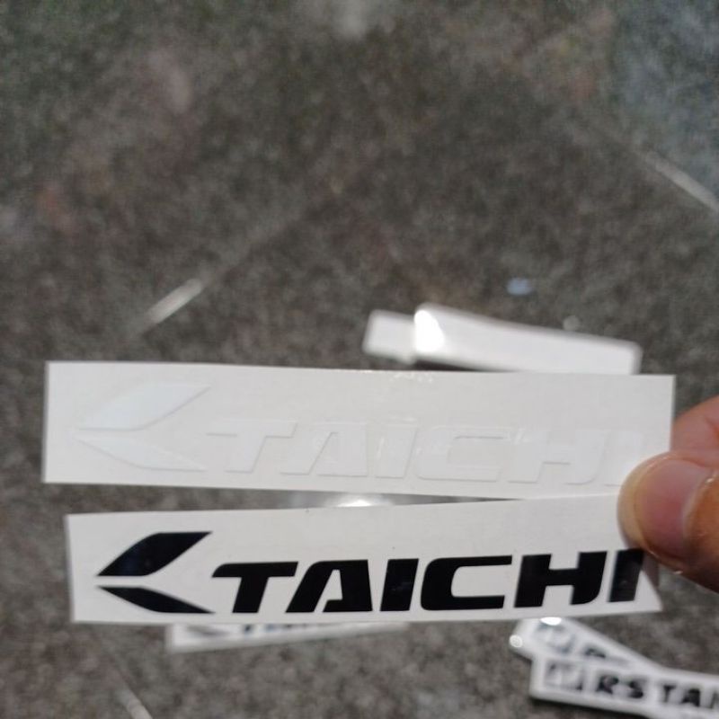 Sticker Taichi Sticker Taichi terbaru Sticker visor helm taichi