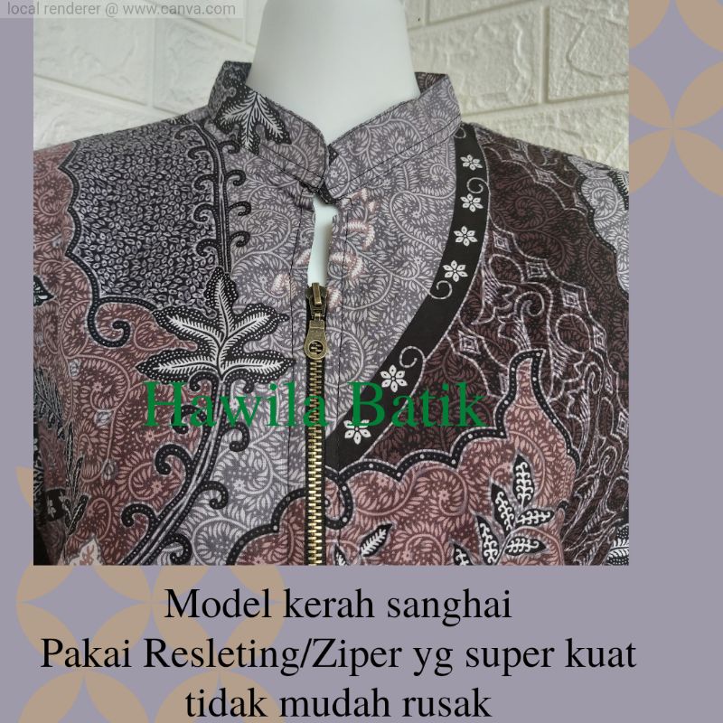 Couple Batik Kemeja dan Tunik Kualitas Premium