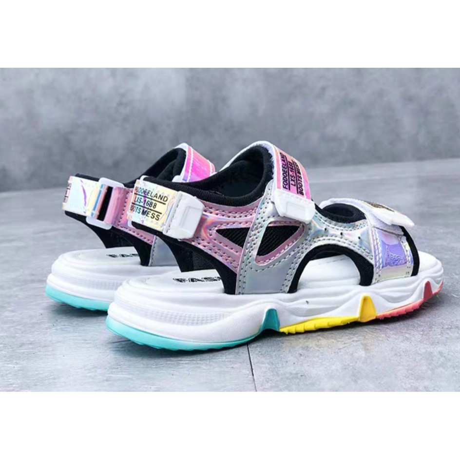 Sandal Tali Anak Perempuan Margareta Rainbows KK56