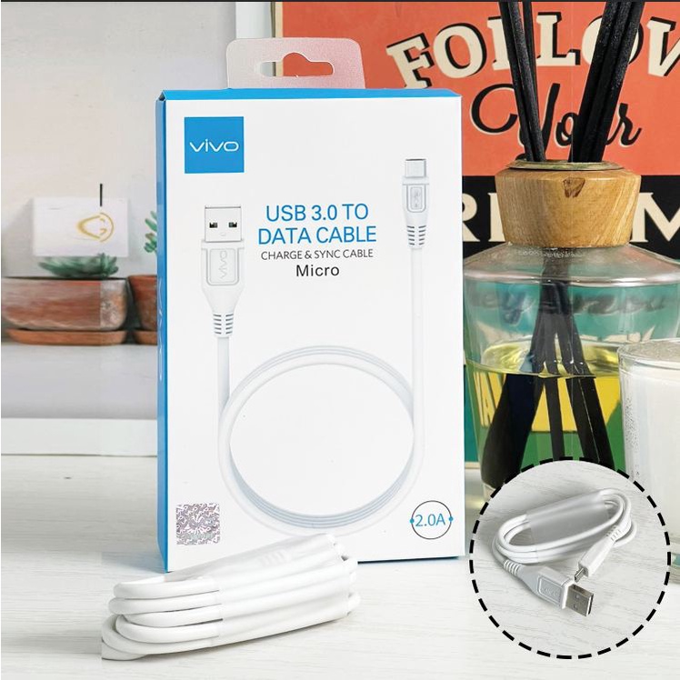 KABEL DATA VIVO 3.0 ORIGINAL KABEL DATA MICRO TERBARU