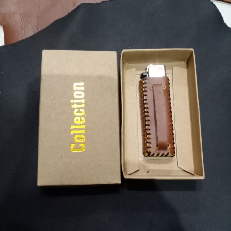 

souvenir wedding kulit asli