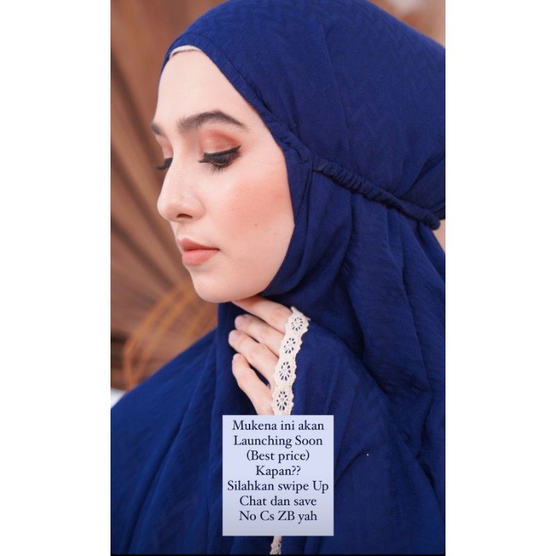 Mukena Zafirah Heavenlightszb HLZB Zerina Banu