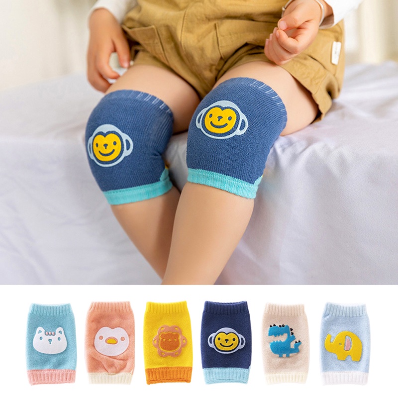 HIPPO LAND  Knee Protector  Motif Karacter Animal  kneepads Pelindung Lutut Anak Bayi Anti Slip  237